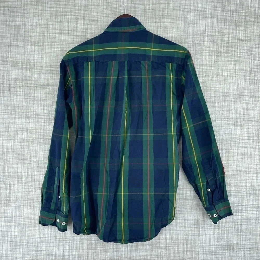 Ralph Lauren youth size L Long Sleeve Button Down Shirt plaid 1479